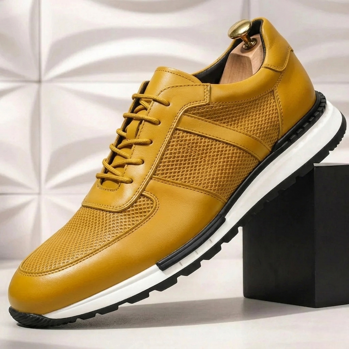 Marcelli Cowhide Leather Sneakers