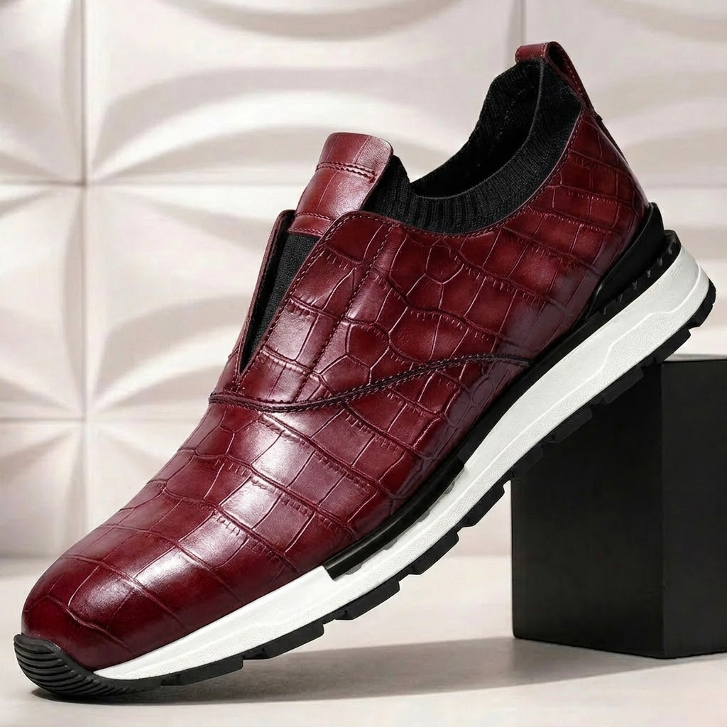 Sartori Cowhide Leather Sneakers