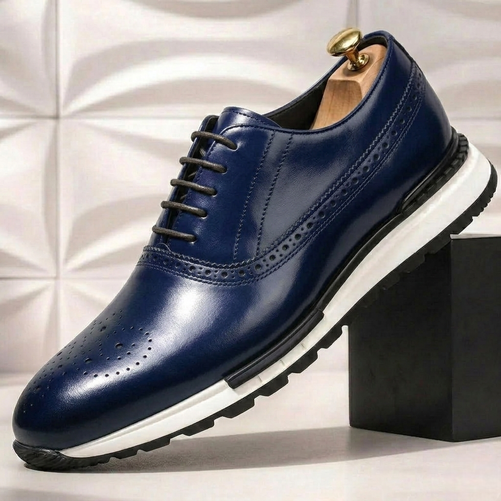 Luvino Cowhide Leather Sneakers