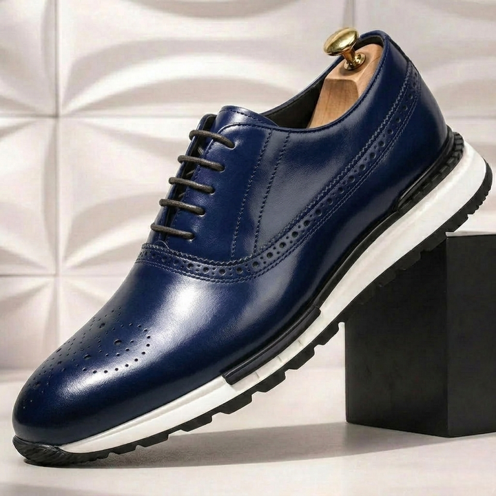 Luvino Cowhide Leather Sneakers