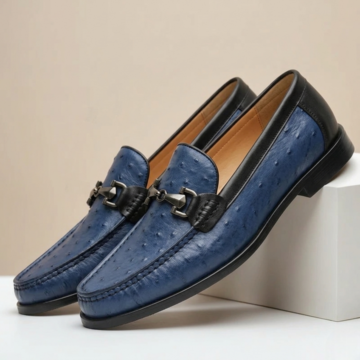 Orvani Cowhide Leather Loafers