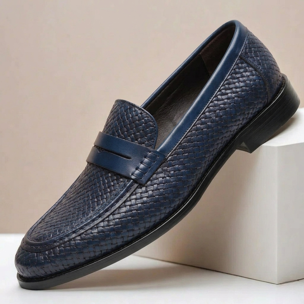 Carvello Cowhide Leather Loafers