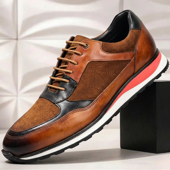 Lurelli Cowhide Leather Sneakers