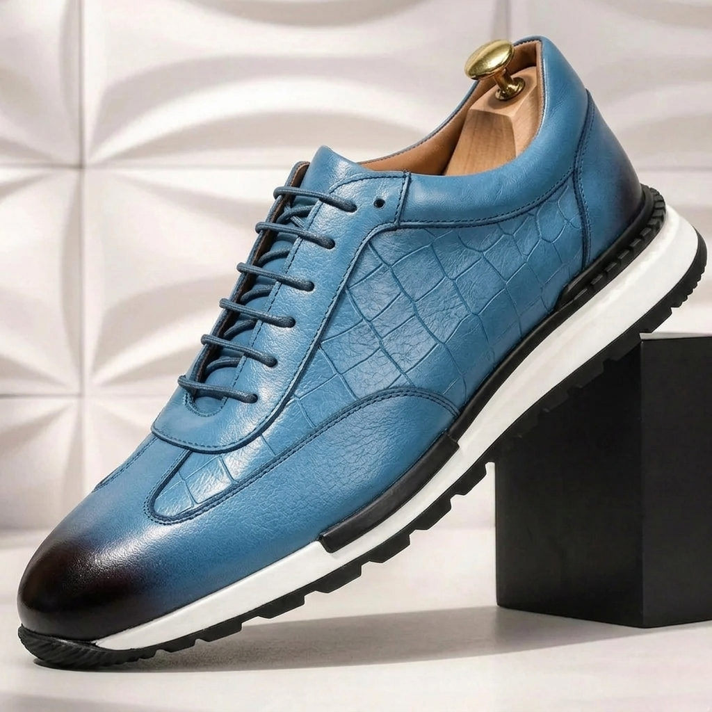 Luceratti Cowhide Leather Sneakers