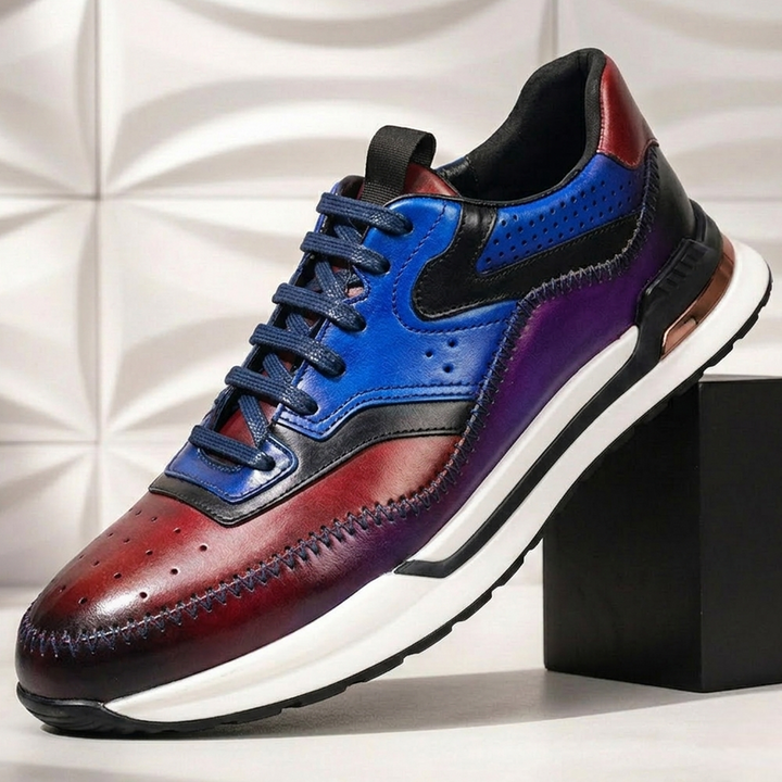 Castello Cowhide Leather Sneakers