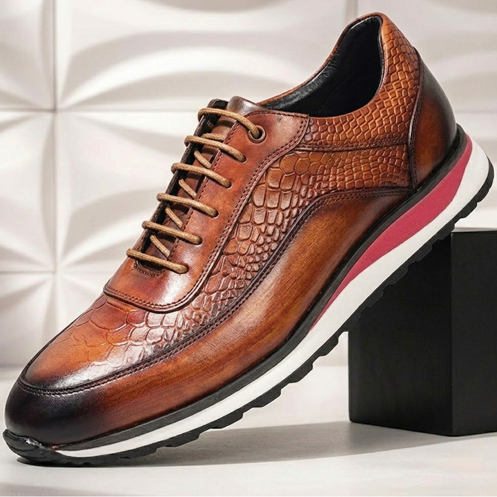 Virello Cowhide Leather Sneakers