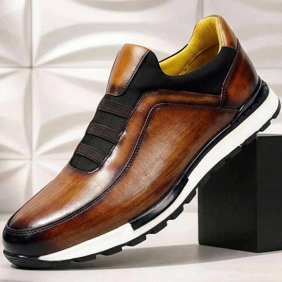 Verano Cowhide Leather Sneakers