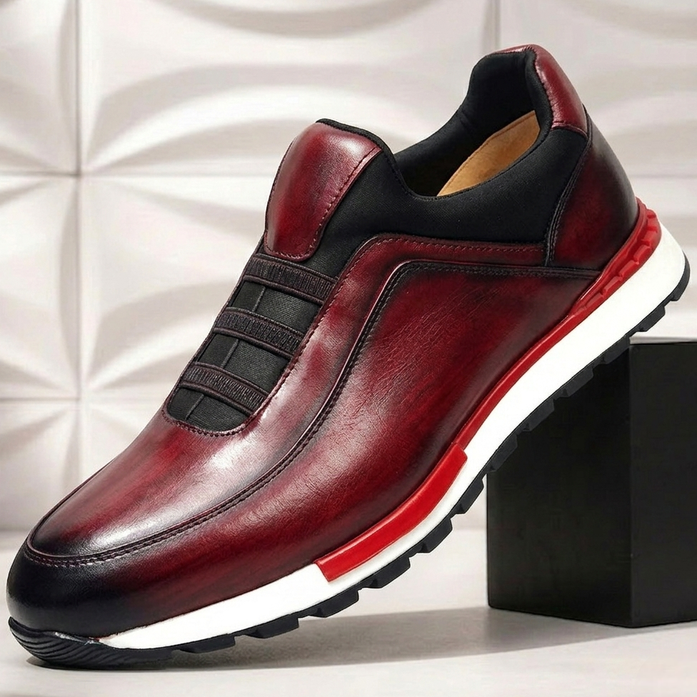 Verano Cowhide Leather Sneakers