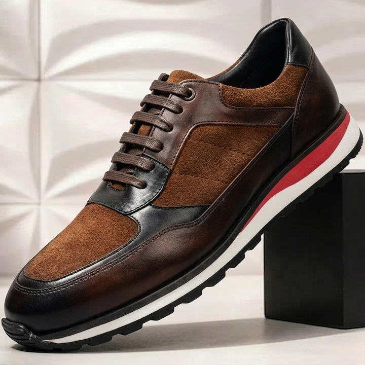 Lurelli Cowhide Leather Sneakers