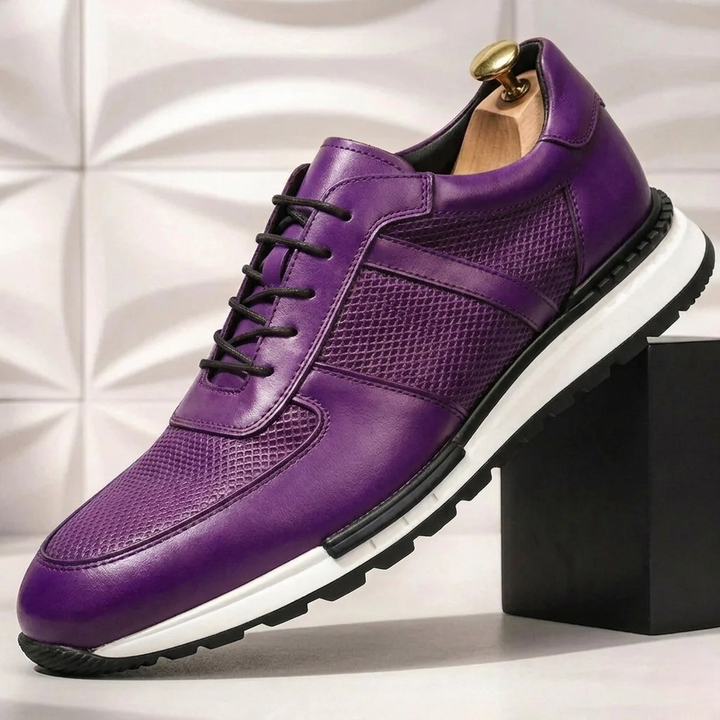 Marcelli Cowhide Leather Sneakers