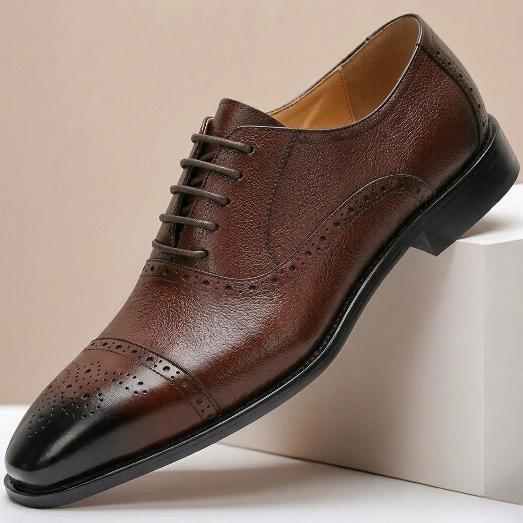 Bravento Cowhide Leather Shoes