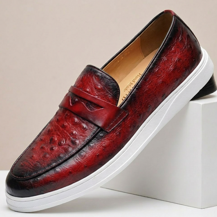 Lucente Cowhide Leather Loafers
