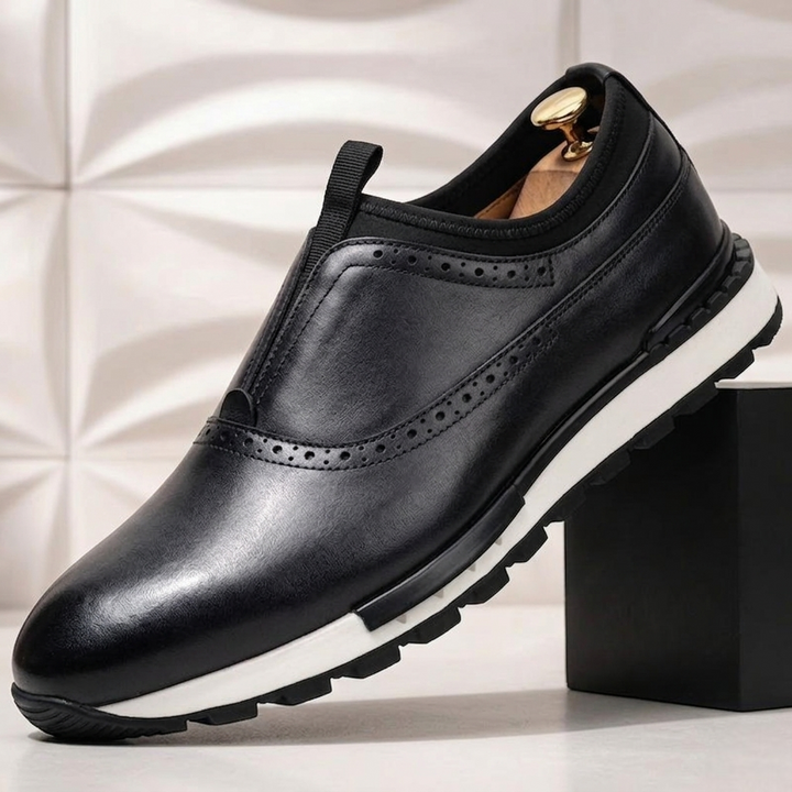 Vantoris Cowhide Leather Sneakers