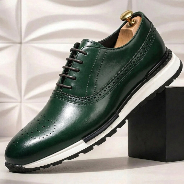Luvino Cowhide Leather Sneakers