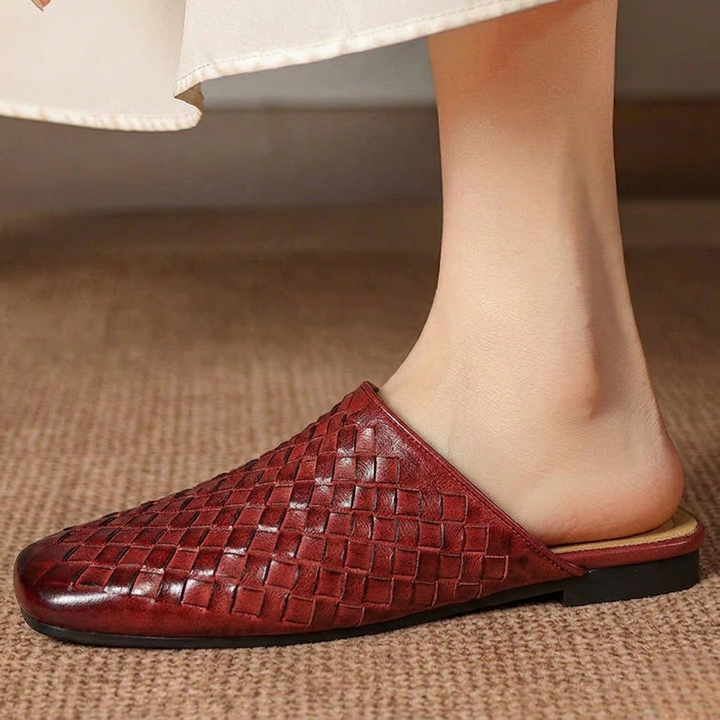 Varelina Genuine Leather Mules
