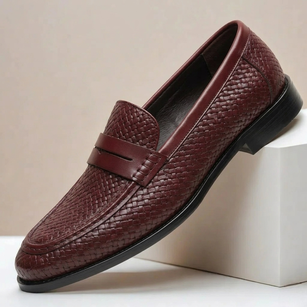 Carvello Cowhide Leather Loafers