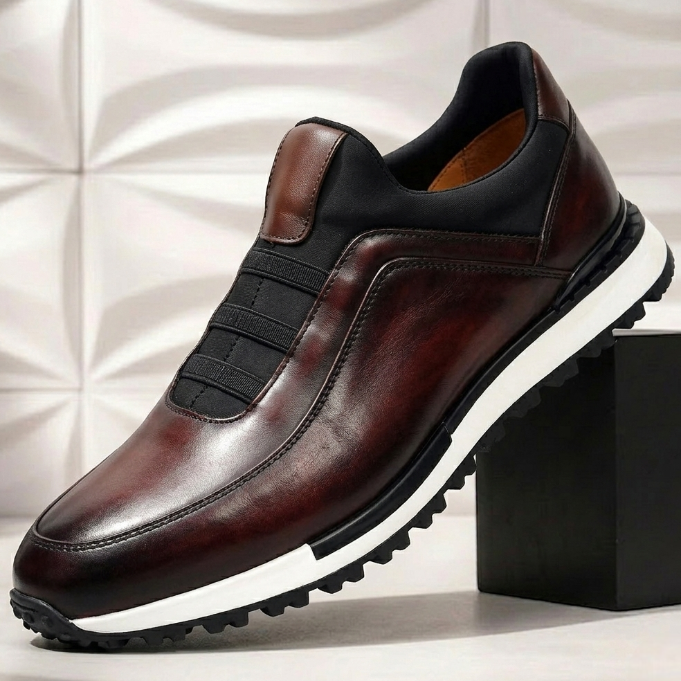 Verano Cowhide Leather Sneakers