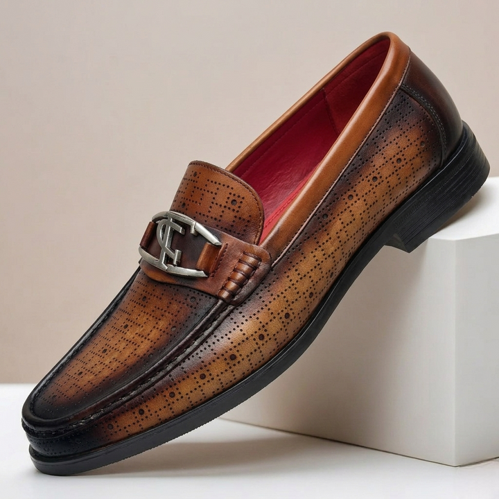 Rossetti Cowhide Leather Loafers