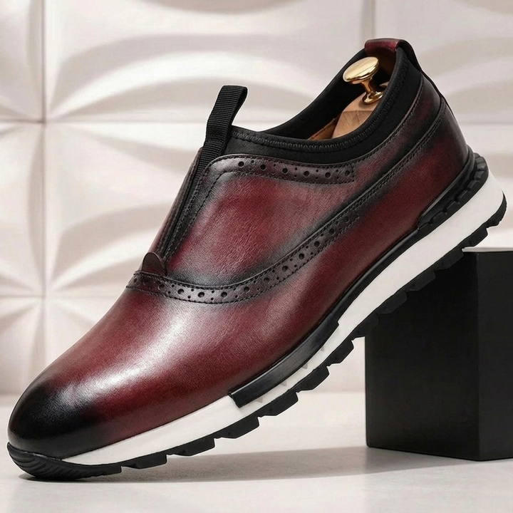 Vantoris Cowhide Leather Sneakers