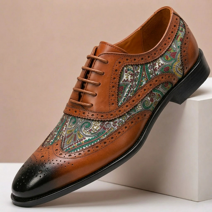 Stefano Cowhide Leather Shoes