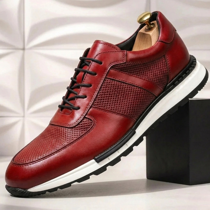Marcelli Cowhide Leather Sneakers