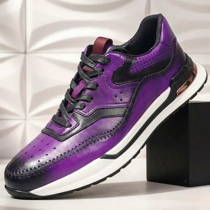 Loretto Cowhide Leather Sneakers