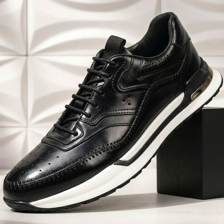 Loretto Cowhide Leather Sneakers