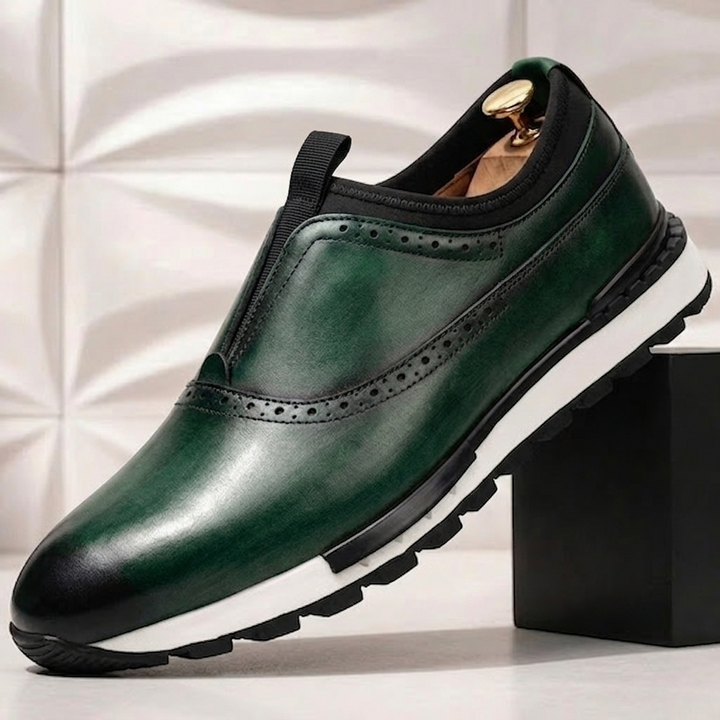 Vantoris Cowhide Leather Sneakers
