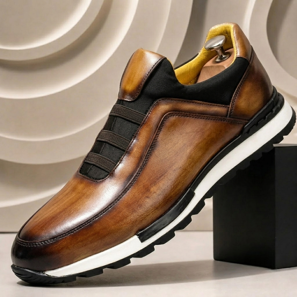 Verano Cowhide Leather Sneakers