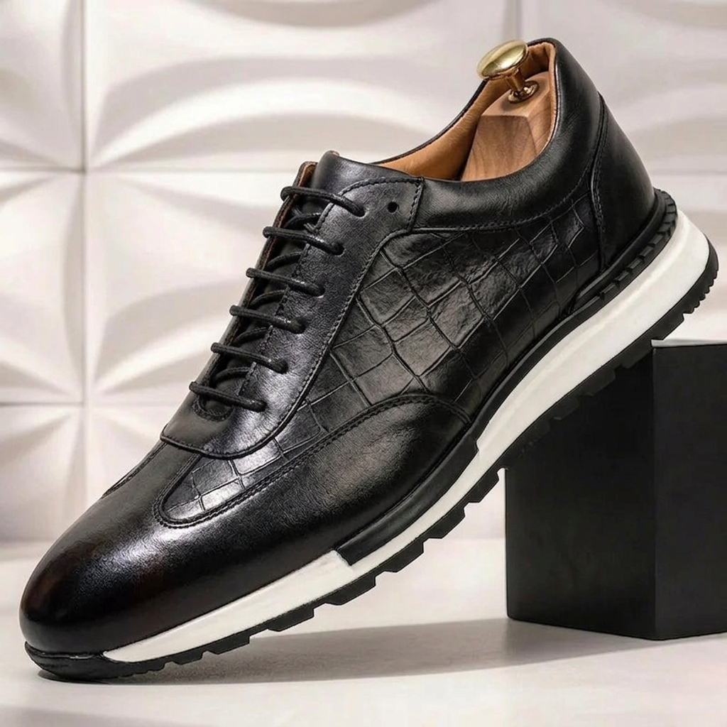 Luceratti Cowhide Leather Sneakers
