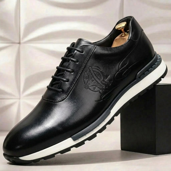 Rovatti Cowhide Leather Sneakers