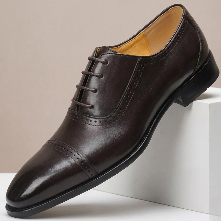 Kelson Cowhide Leather Shoes