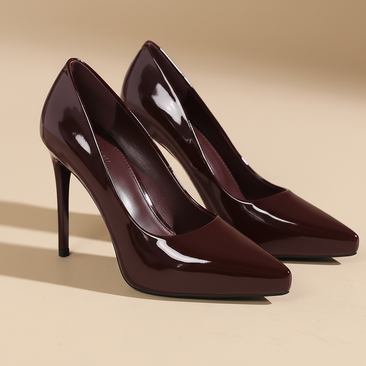 Zarelle Leather Heels