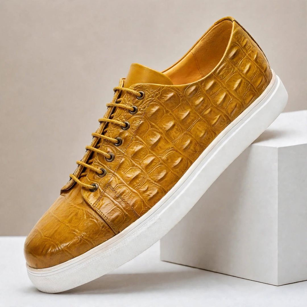 Kastello Cowhide Leather Sneakers