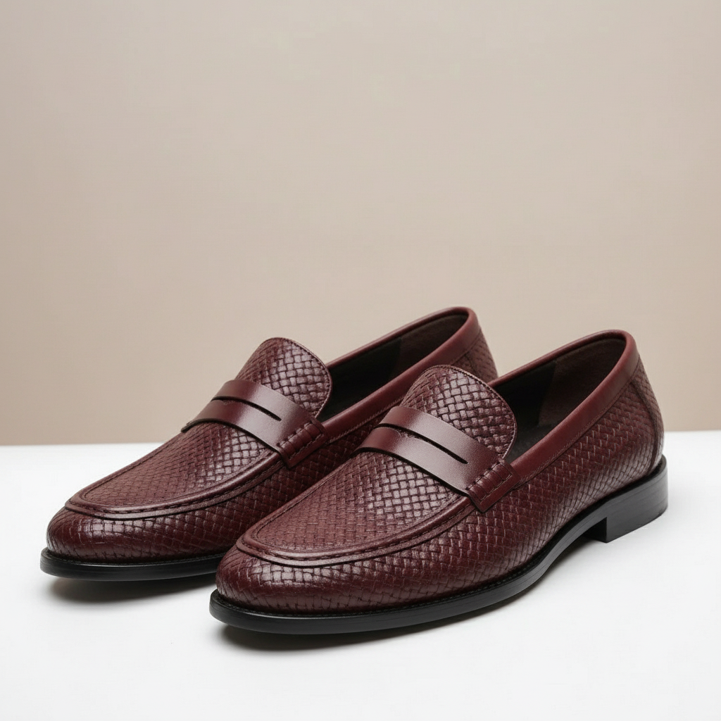 Carvello Cowhide Leather Loafers