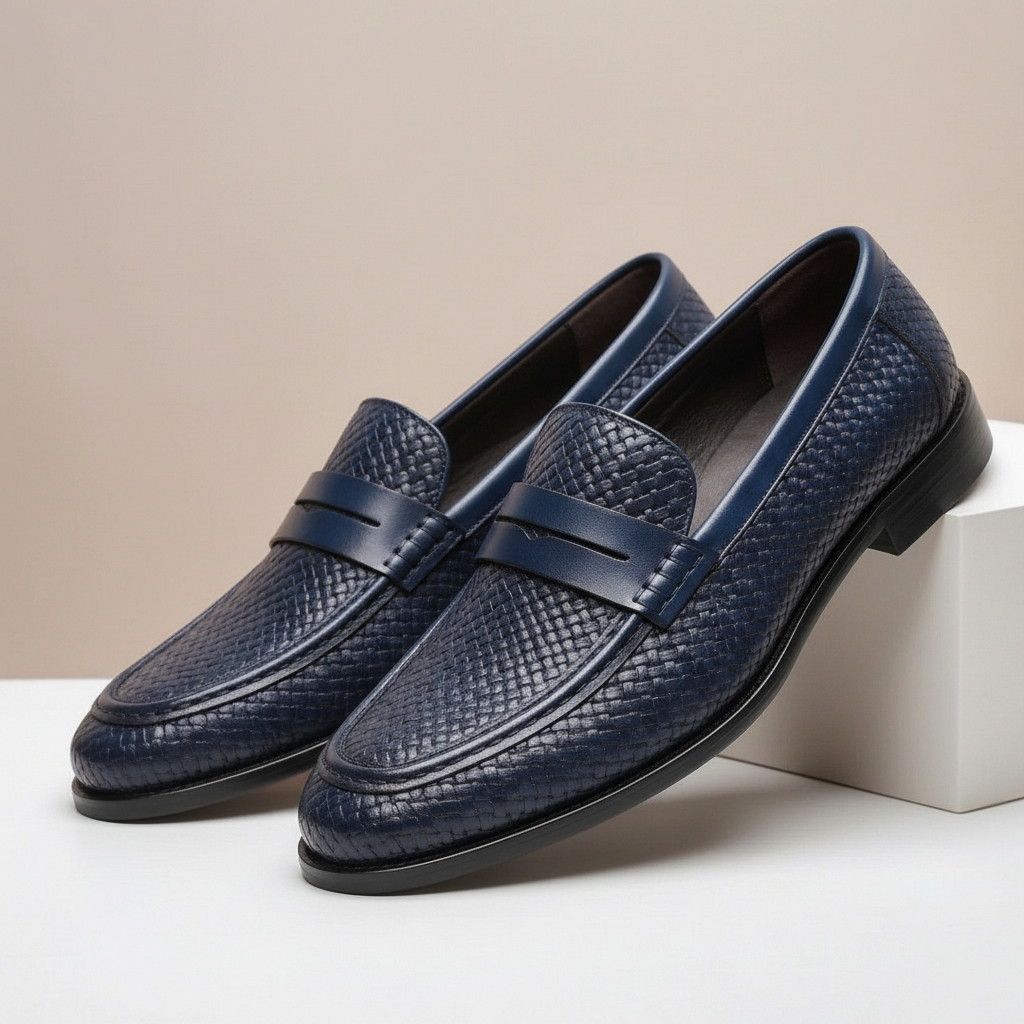 Carvello Cowhide Leather Loafers
