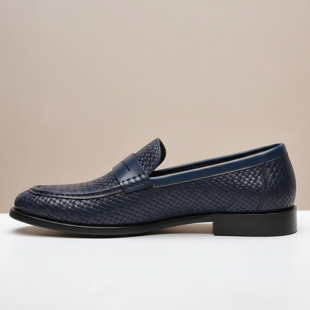 Carvello Cowhide Leather Loafers