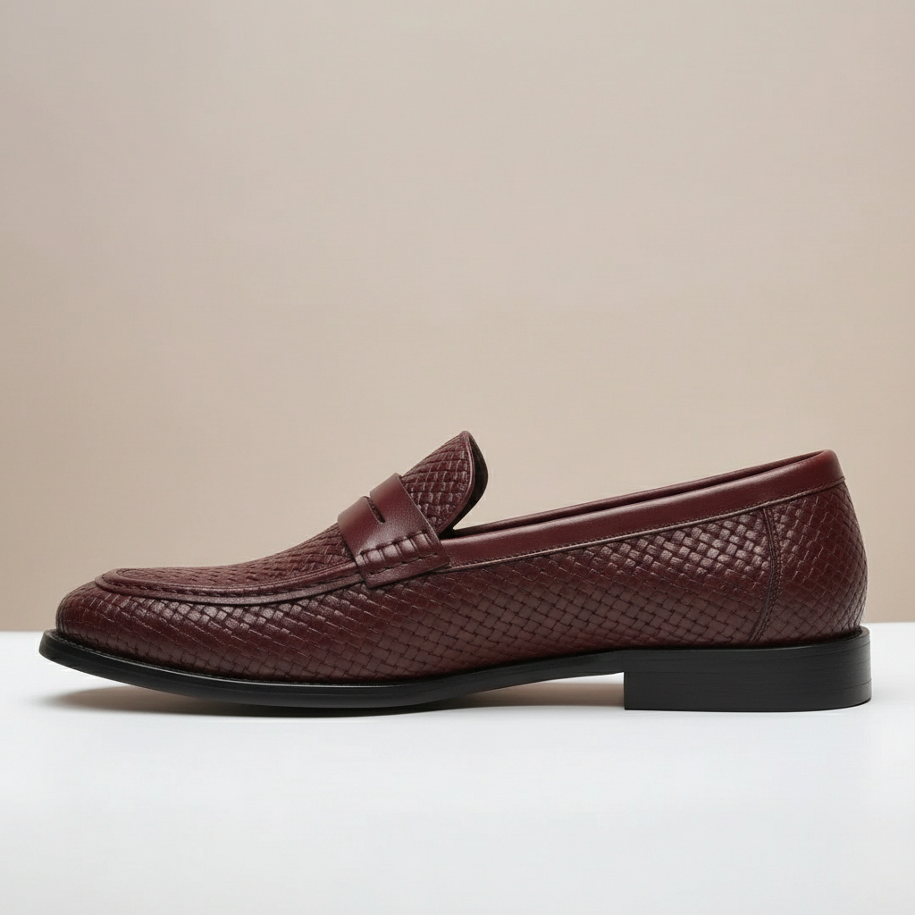 Carvello Cowhide Leather Loafers