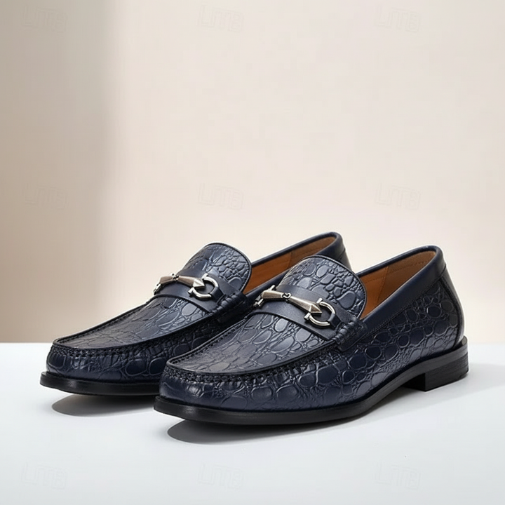 Dorvaro Cowhide Leather Loafers