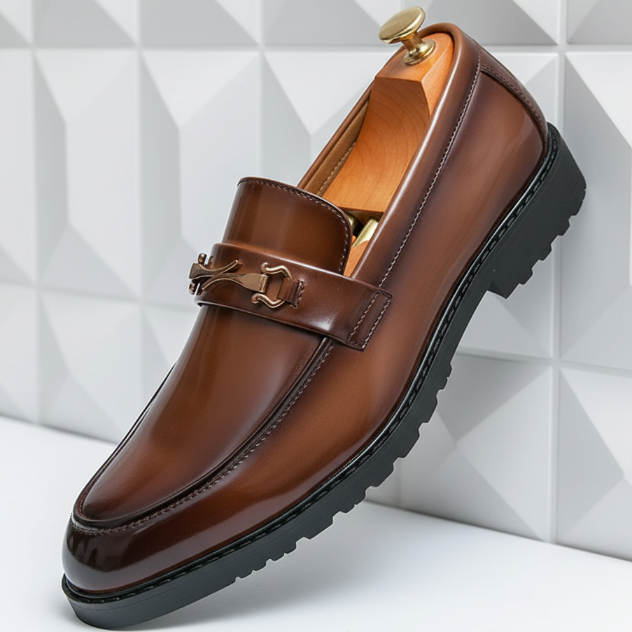 Crestwell Leather Loafers