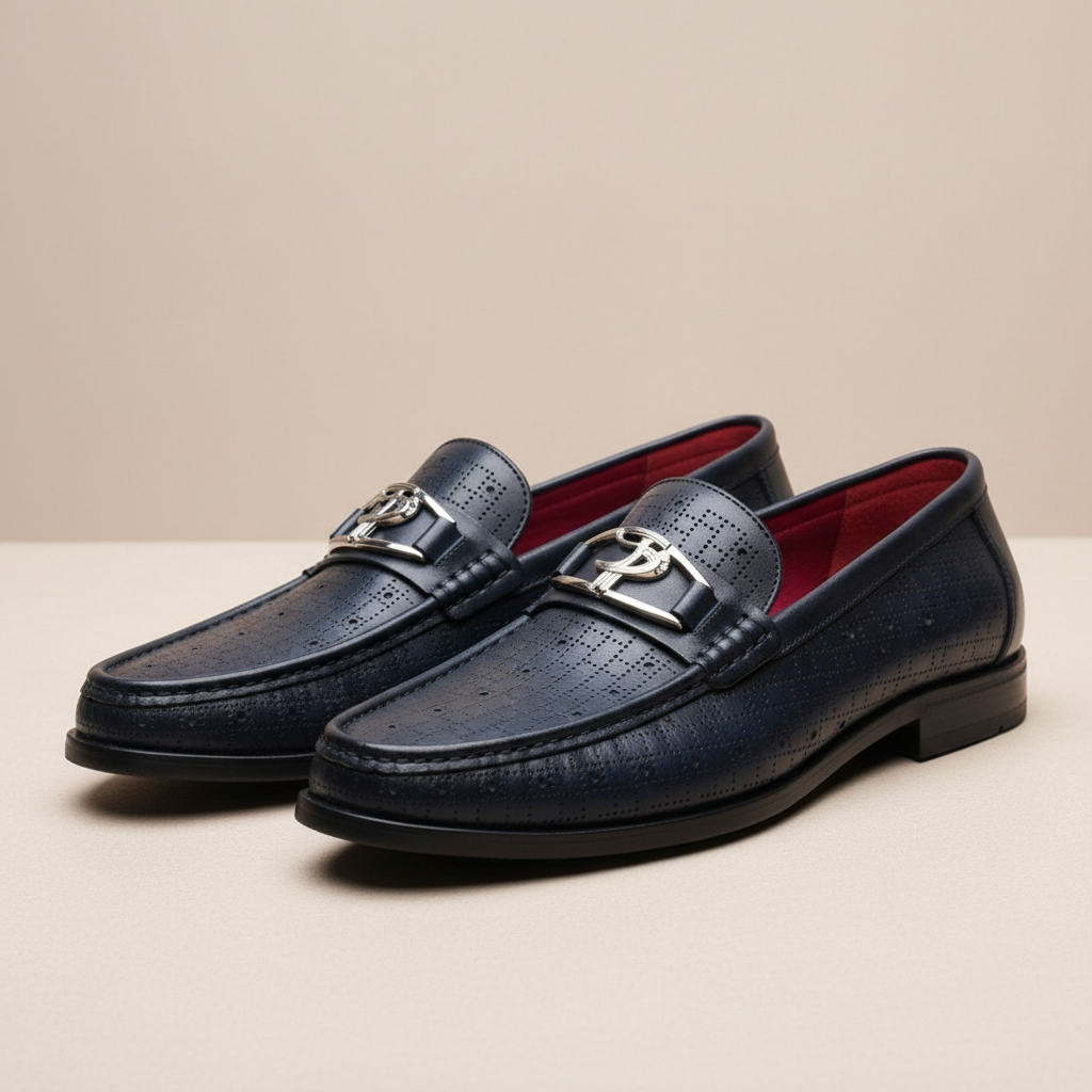 Rossetti Cowhide Leather Loafers