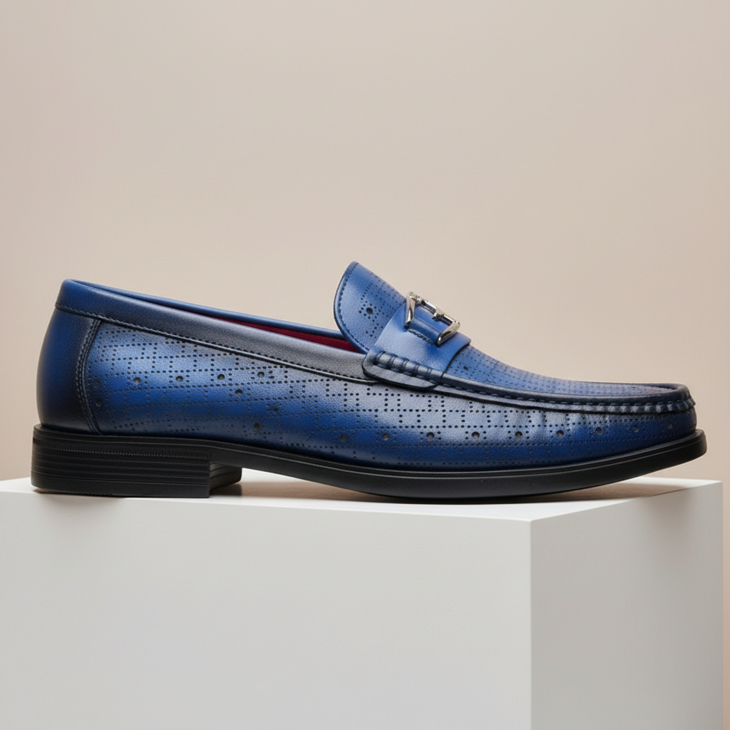 Rossetti Cowhide Leather Loafers