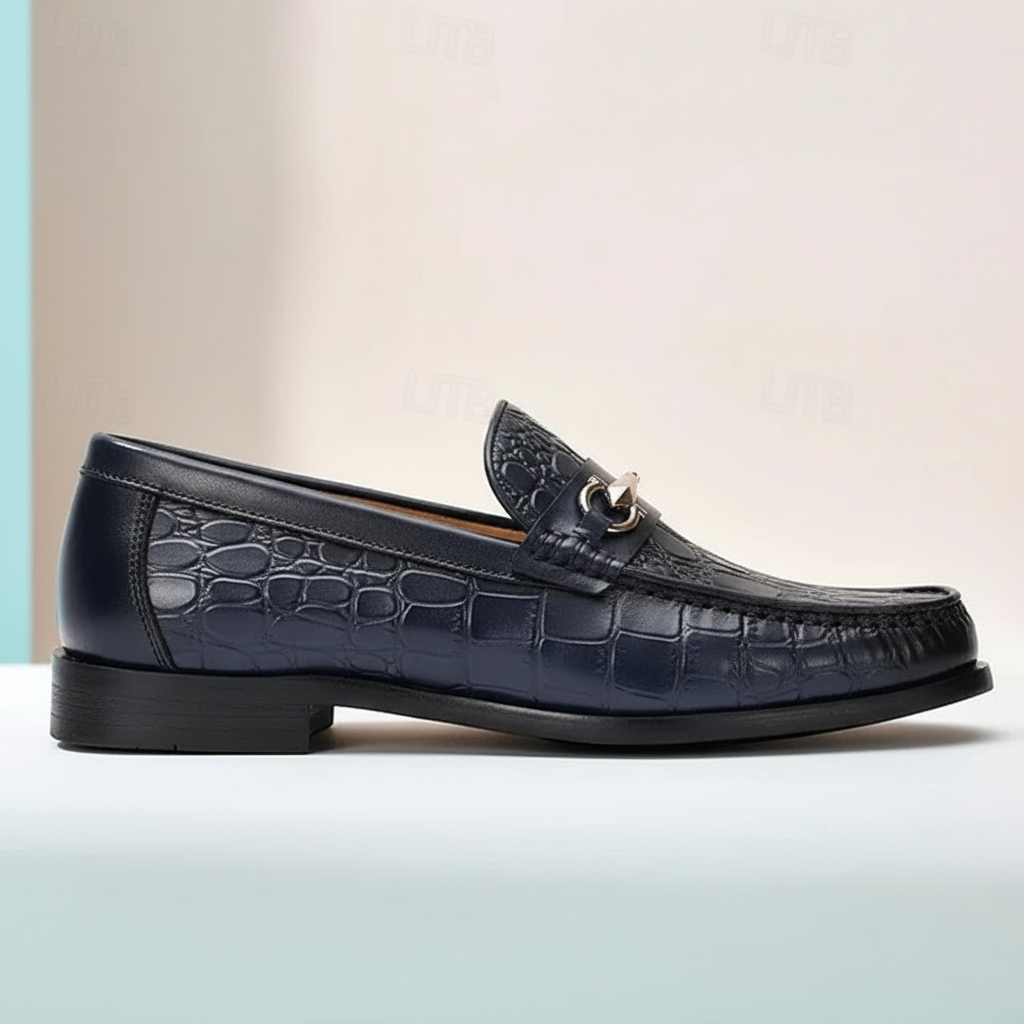 Dorvaro Cowhide Leather Loafers