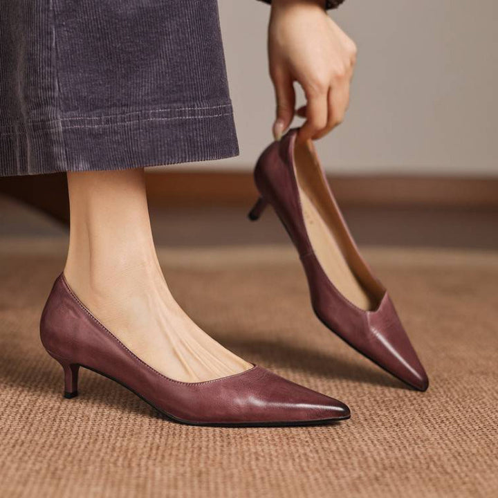 Riva Genuine Leather Heels