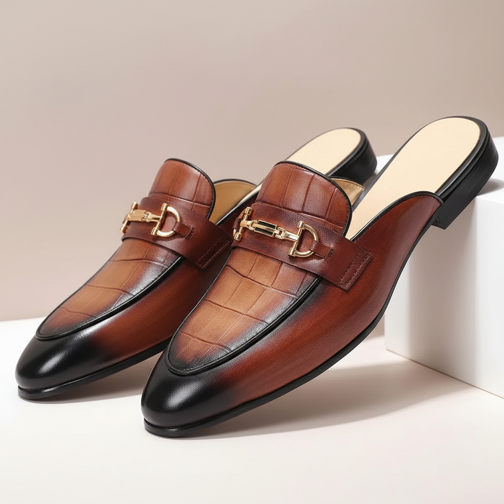 Dante Cowhide Leather Loafers