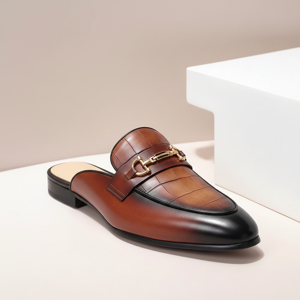 Dante Cowhide Leather Loafers