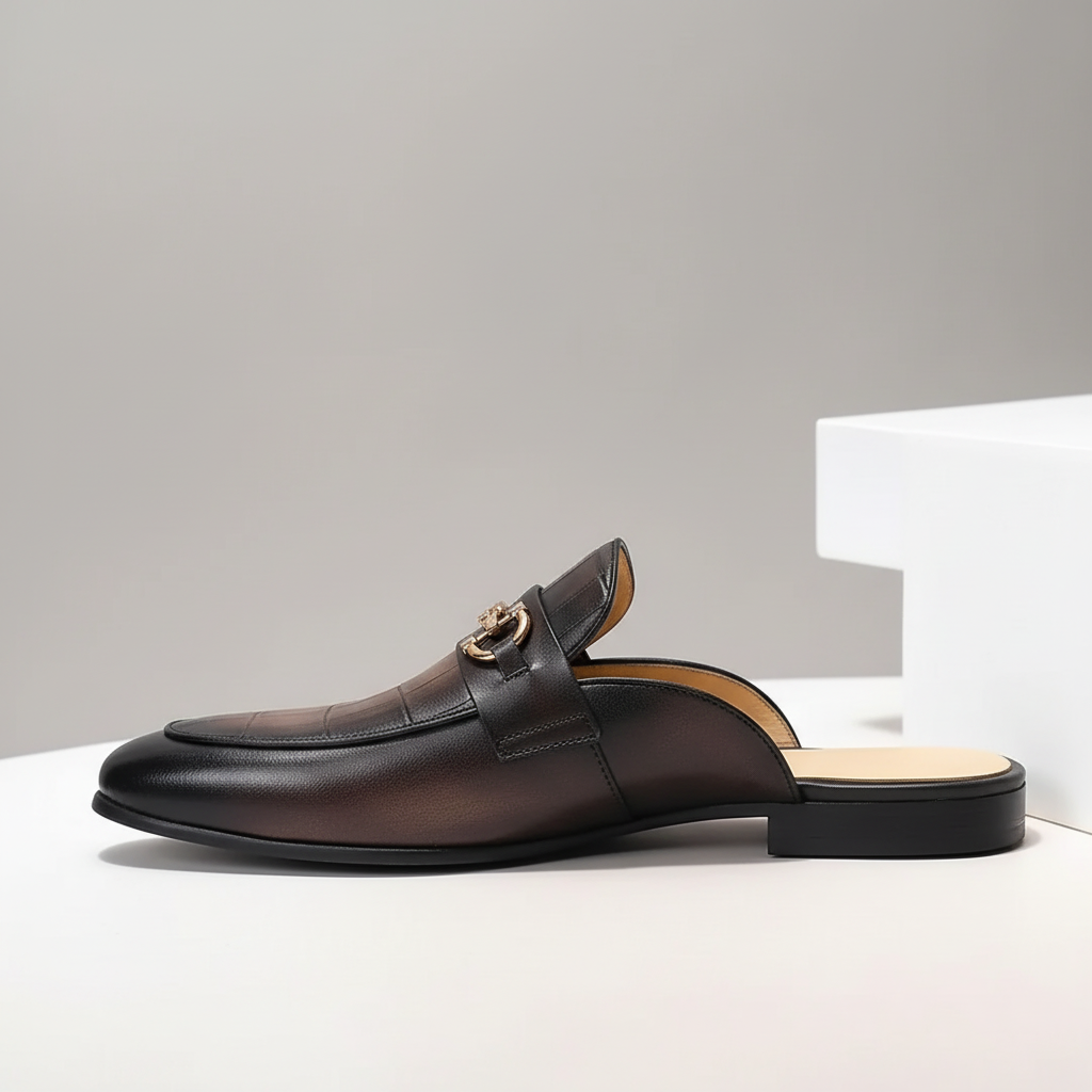 Dante Cowhide Leather Loafers