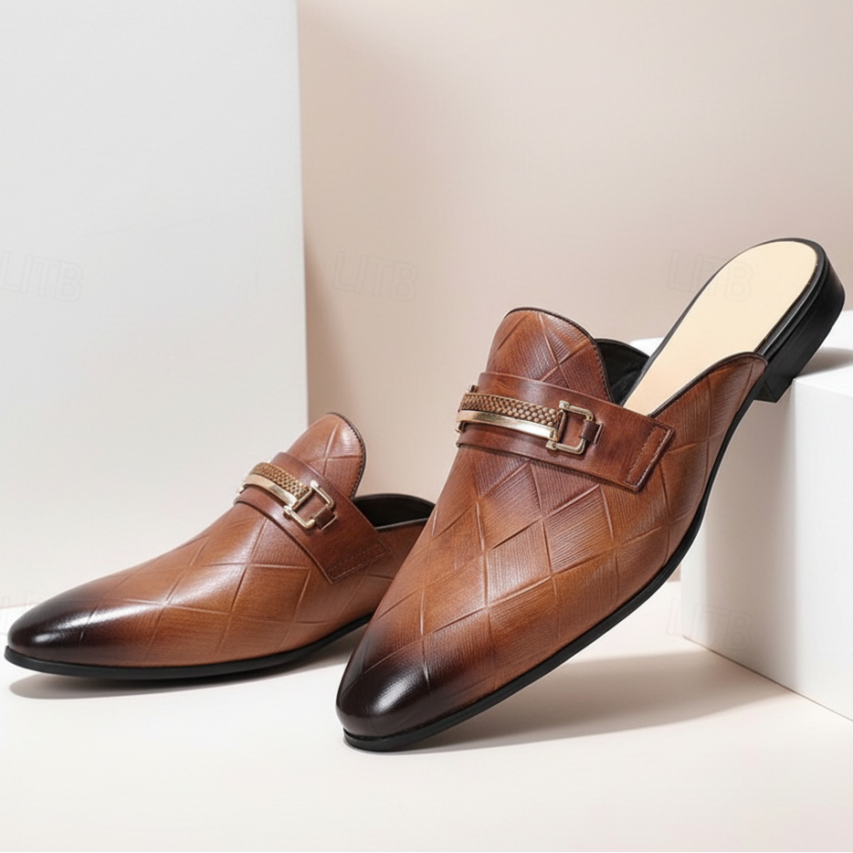 Tivaro Cowhide Leather Loafers