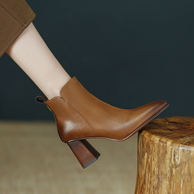 Meriste Genuine Leather Boots