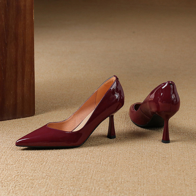 Verra Genuine Leather Heels